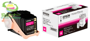 エプソン（Epson)純正LPC3T31M ETカートリッジ(赤・マゼンタ）(Mサイズ)