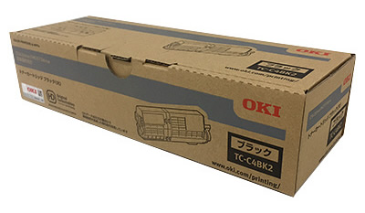 沖データ（OKI)純正TC-C4BK2 トナーカートリッジ ブラック大容量