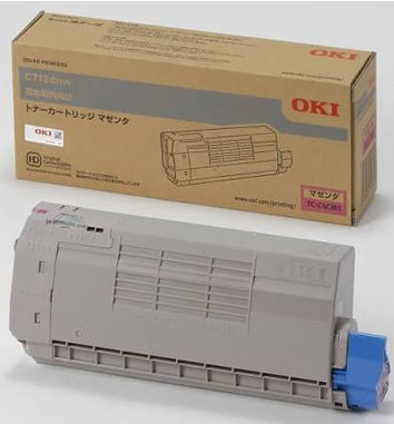 沖データ（OKI)純正TC-C4CM1 トナーカートリッジ マゼンタ