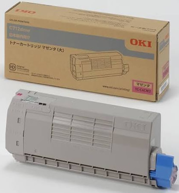 沖データ（OKI)純正TC-C4CM2 トナーカートリッジ マゼンタ大容量