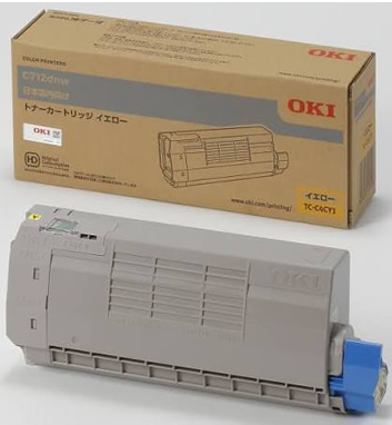 沖データ（OKI)純正TC-C4CY1 トナーカートリッジ イエロー