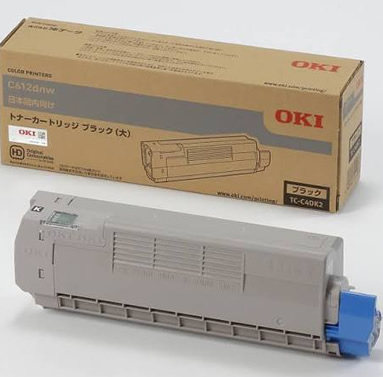 沖データ（OKI)純正TC-C4DK2 トナーカートリッジ ブラック大容量