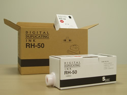 リコー（Ricoh)汎用品RH-50 赤 （インキタイプ Ｉ  赤） （6本/1箱）