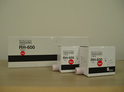 リコー（Ricoh)汎用品RH-600　赤 (VT-600(II) 赤） （5本/1箱）
