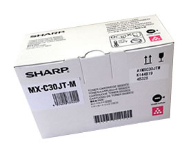シャープ（Sharp)純正MX-C30JTM （赤・マゼンタ）